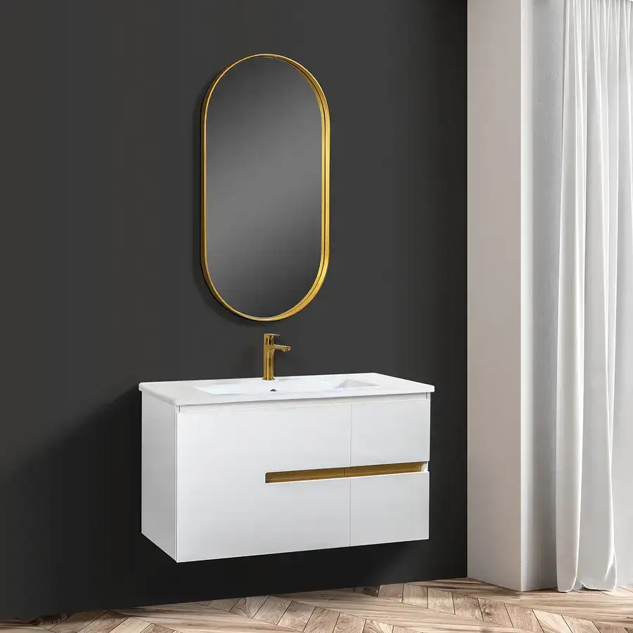 Έπιπλο μπάνιου Mabo Four 100 — MDF, 100 cm