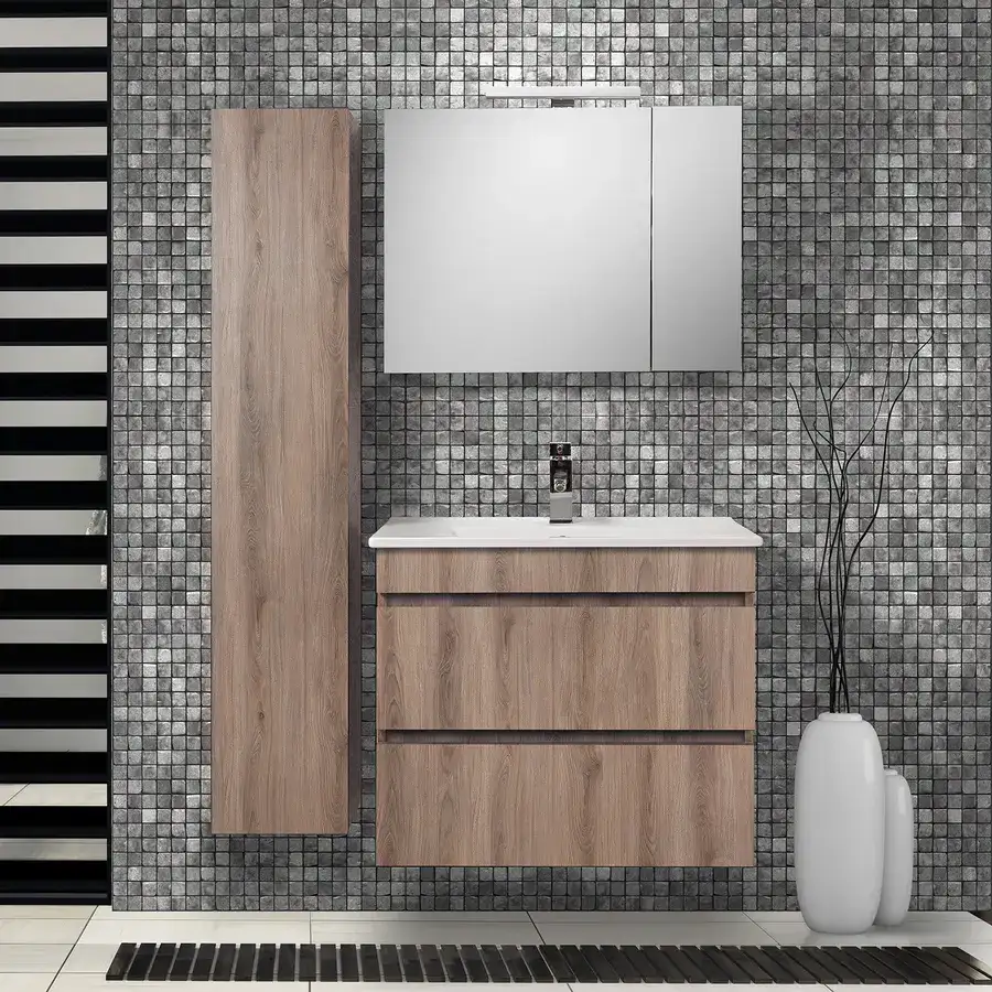 Έπιπλο μπάνιου Mabo Κατερίνα — MDF, 60, 70, 80, 90, 100 και 120 cm