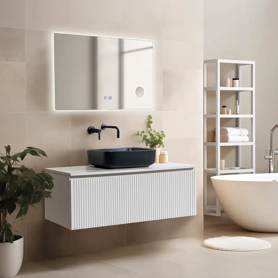 Έπιπλο μπάνιου Mabo Milan — MDF, 60, 70, 80, 90, 100 και 120 cm