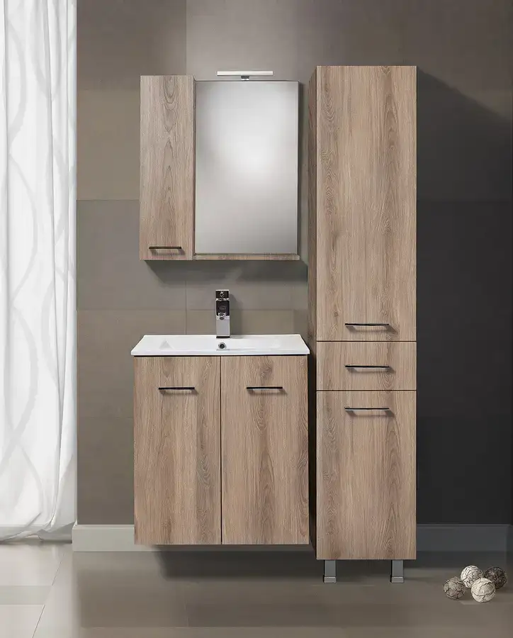 Έπιπλο μπάνιου Mabo Θήβη — MDF, 50, 60, 70, 80, 90 και 100 cm