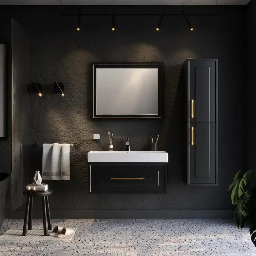 Έπιπλο μπάνιου MartinBath Napoli — MDF με λάκα, 85 cm