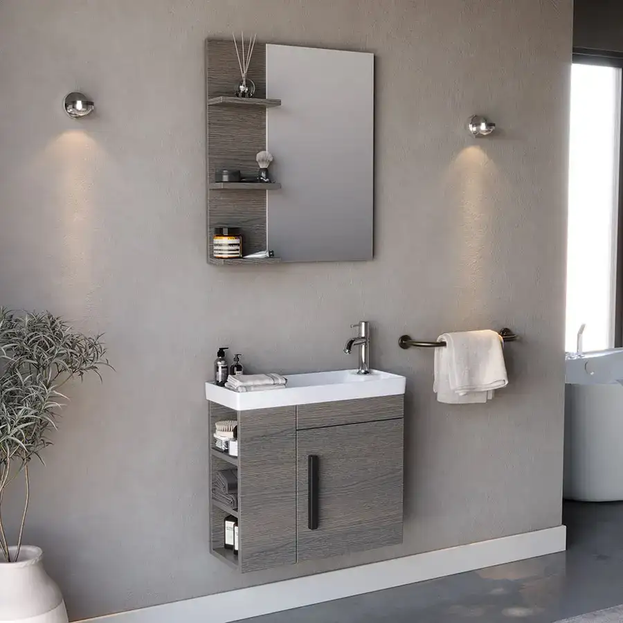 Έπιπλο μπάνιου MartinBath Sahra — MDF, 60 cm