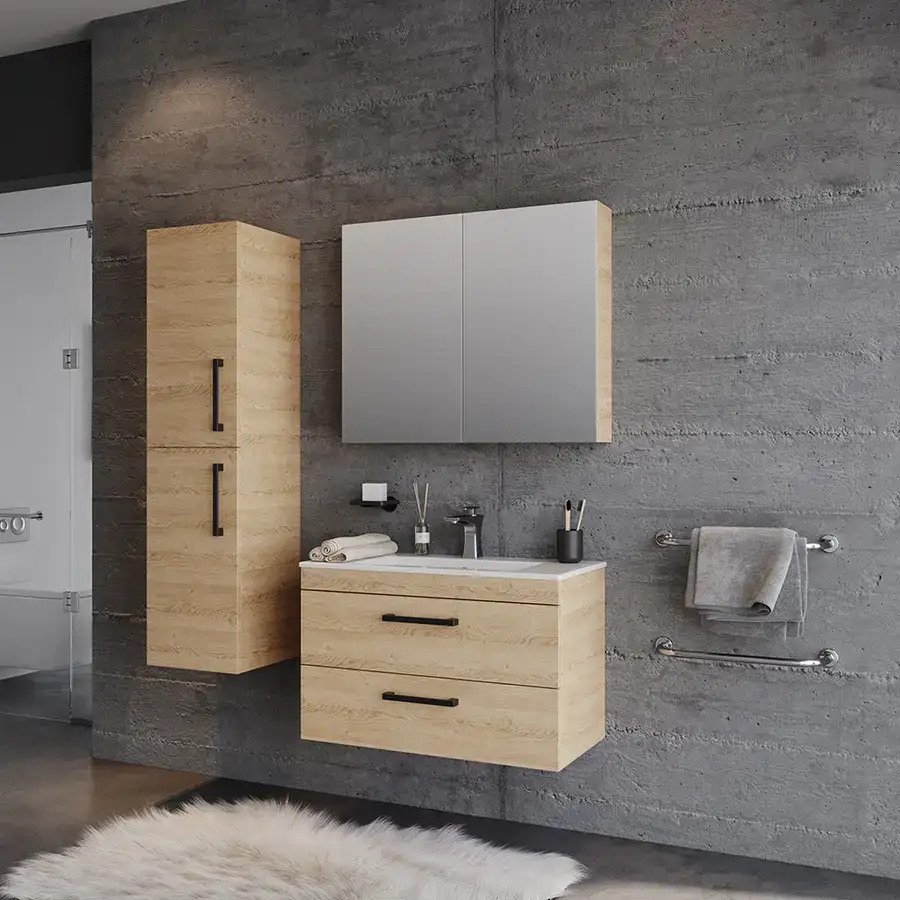 Έπιπλο μπάνιου MartinBath Santa — MDF, 60 και 80 cm