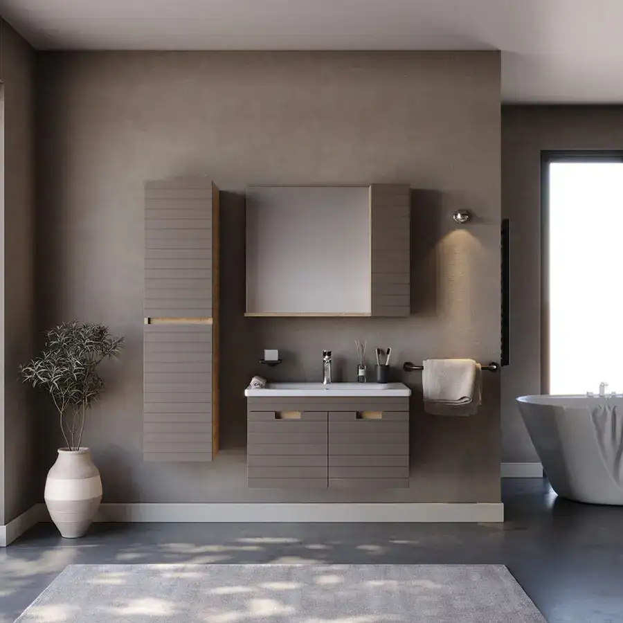 Έπιπλο μπάνιου MartinBath Vega — MDF, 65 και 80 cm