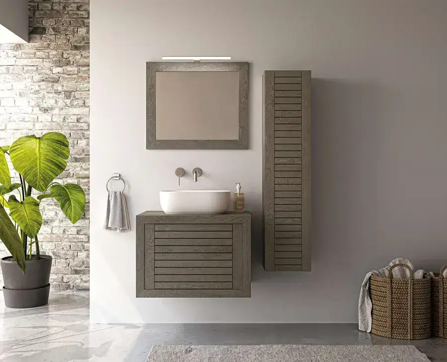 Έπιπλο μπάνιου Zebis Mosaic — 70, 90 και 130 cm