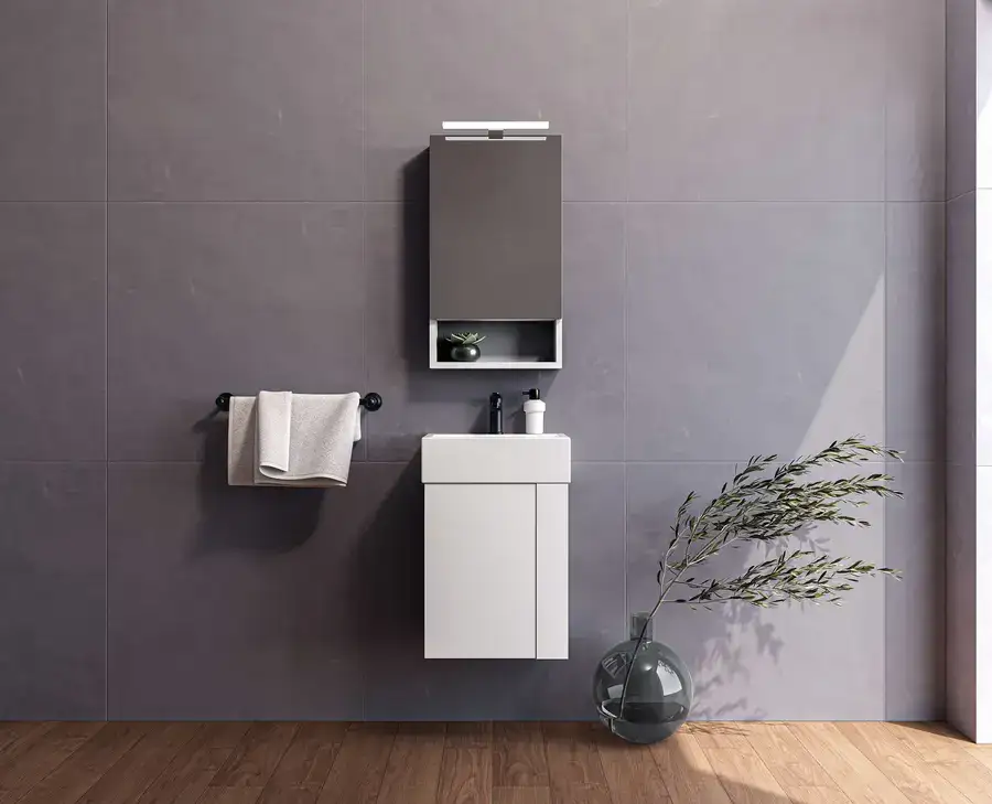 Έπιπλο μπάνιου Zebis Systema — 43, 60 και 90 cm
